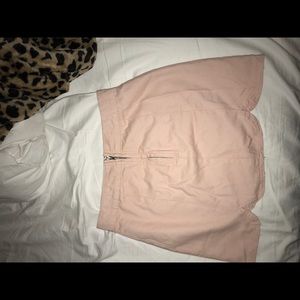 F21 party skirt blush